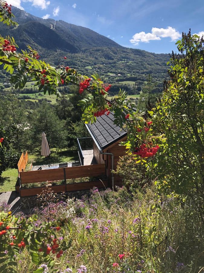 Clos Shambhala-Chalet D'Hotes Saint-Jean-Saint-Nicolas 外观 照片