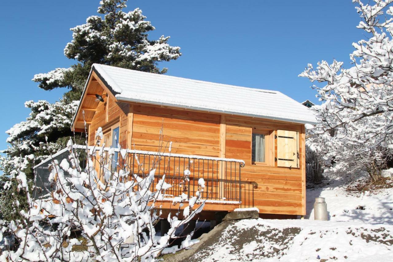 Clos Shambhala-Chalet D'Hotes Saint-Jean-Saint-Nicolas 外观 照片