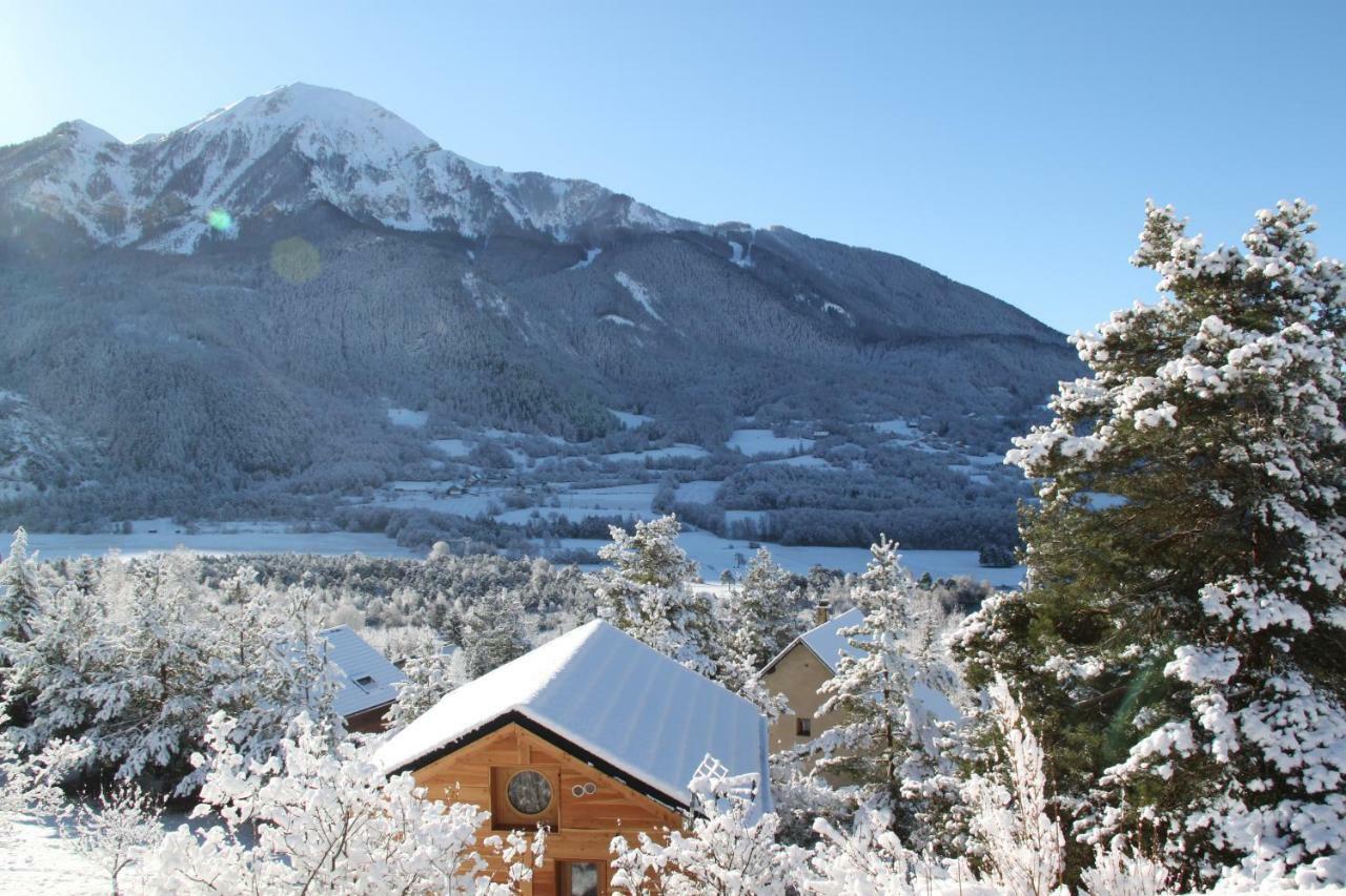 Clos Shambhala-Chalet D'Hotes Saint-Jean-Saint-Nicolas 外观 照片
