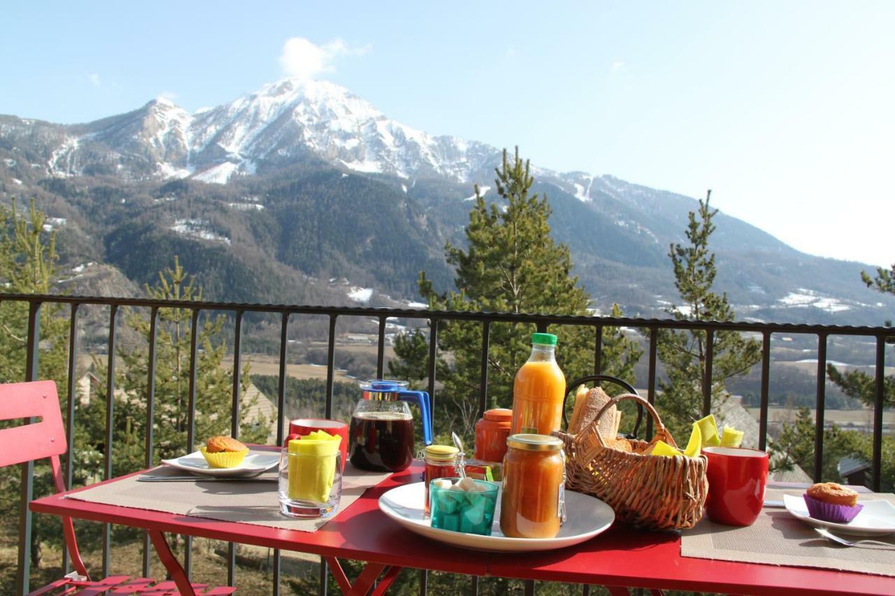 Clos Shambhala-Chalet D'Hotes Saint-Jean-Saint-Nicolas 外观 照片