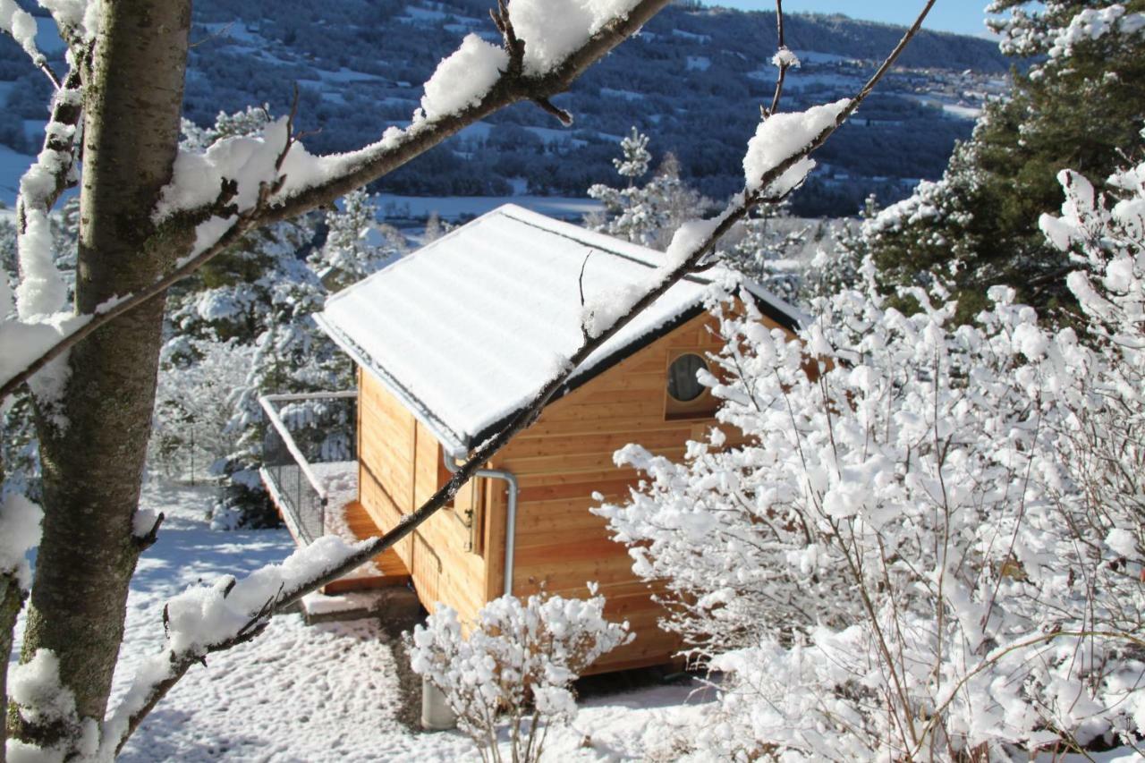 Clos Shambhala-Chalet D'Hotes Saint-Jean-Saint-Nicolas 外观 照片
