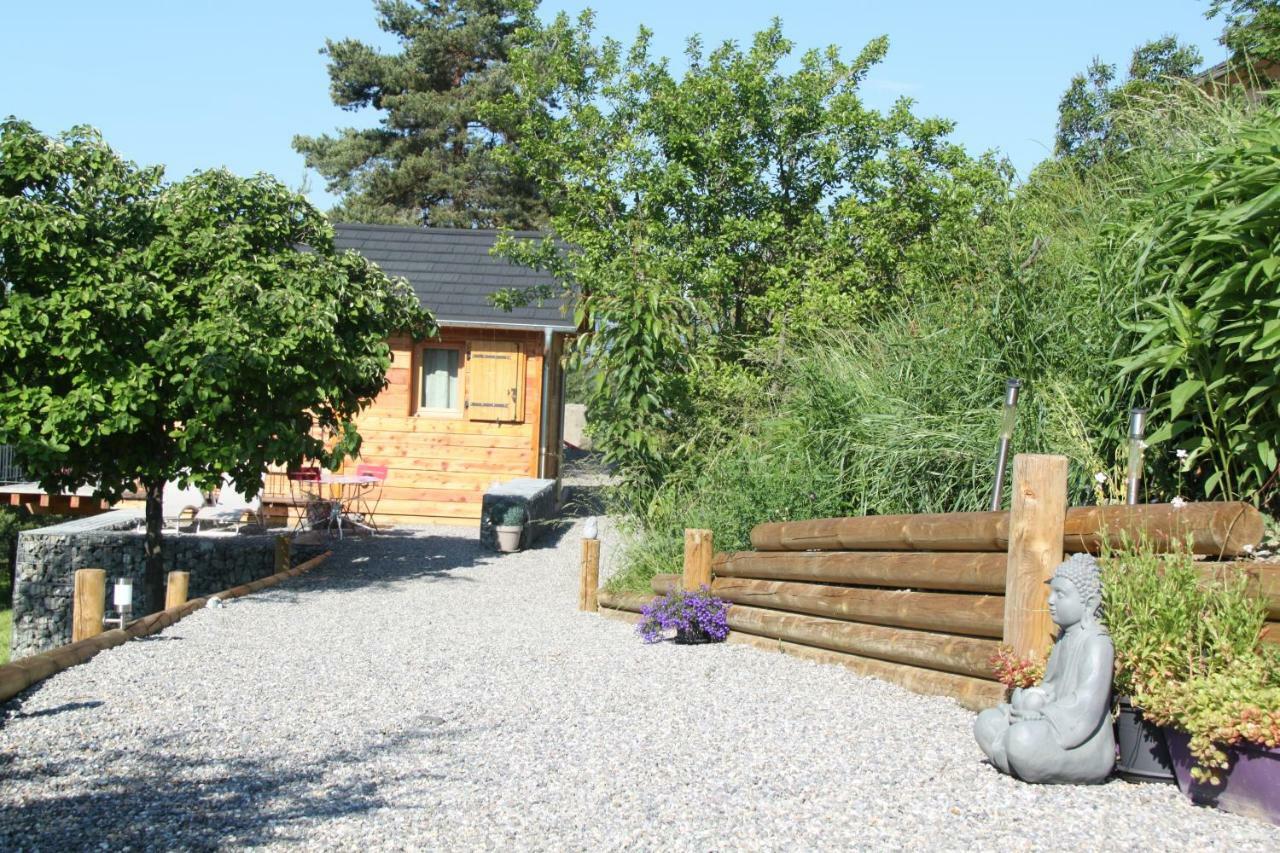 Clos Shambhala-Chalet D'Hotes Saint-Jean-Saint-Nicolas 外观 照片