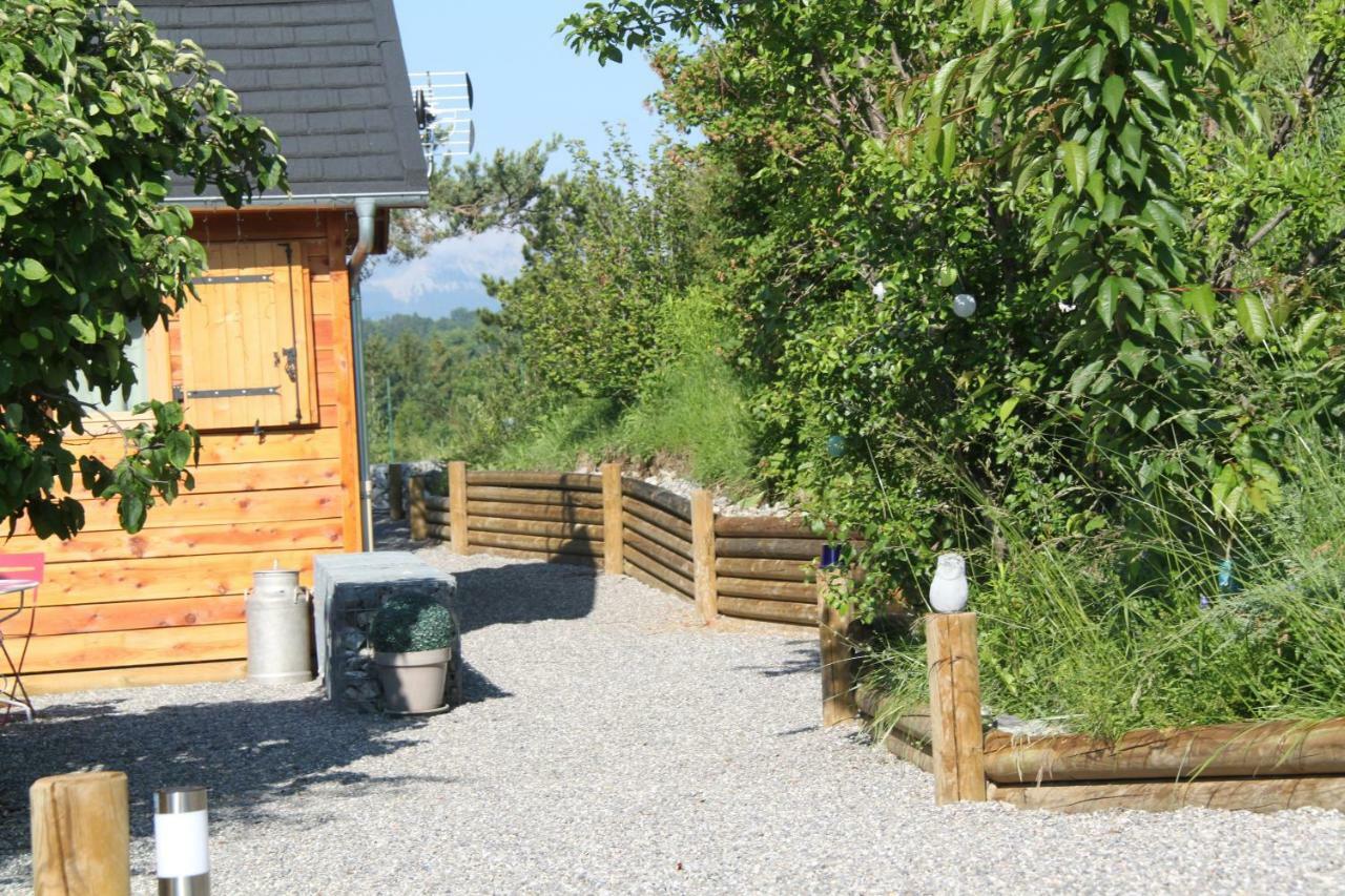 Clos Shambhala-Chalet D'Hotes Saint-Jean-Saint-Nicolas 外观 照片