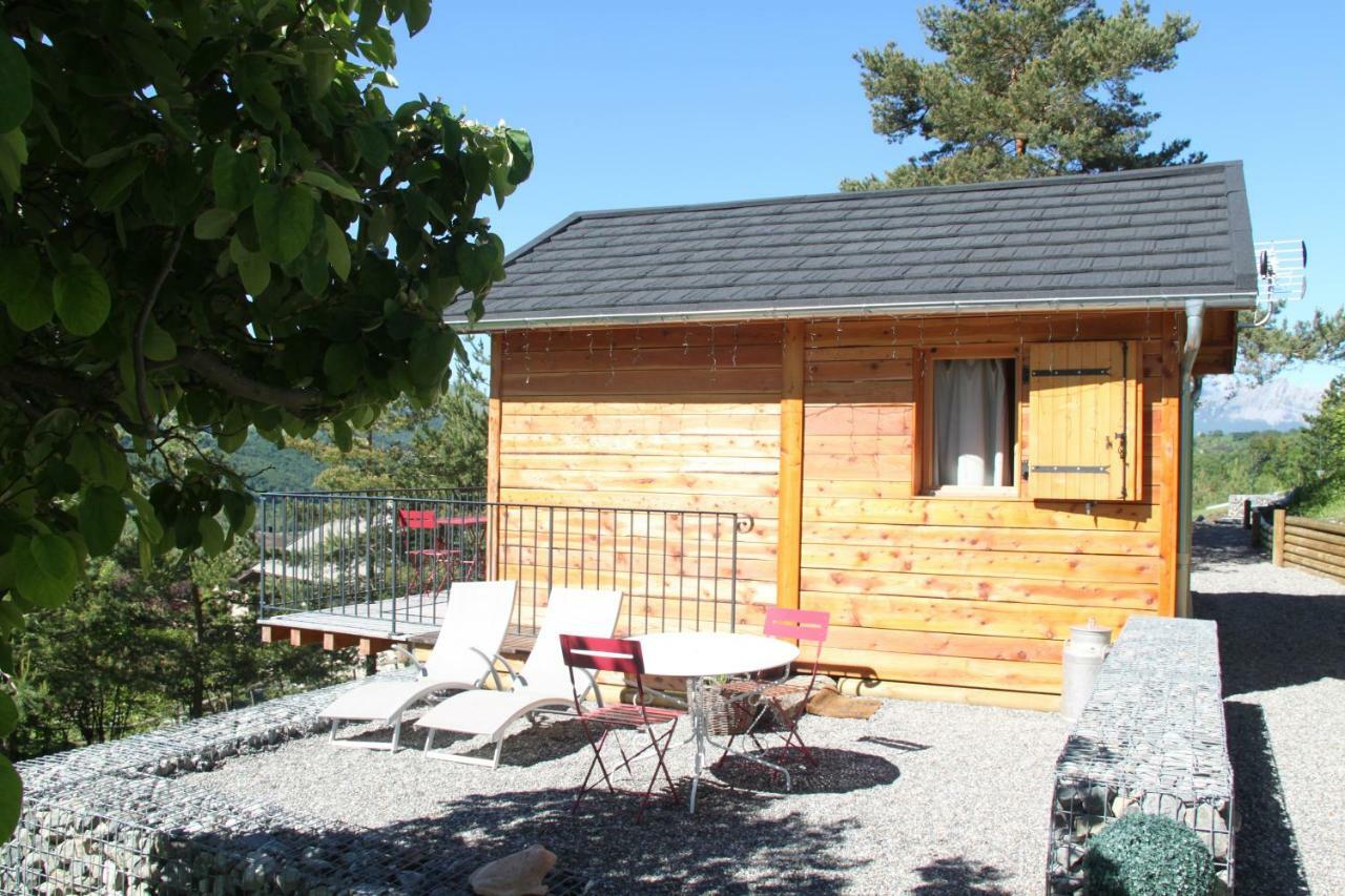 Clos Shambhala-Chalet D'Hotes Saint-Jean-Saint-Nicolas 外观 照片