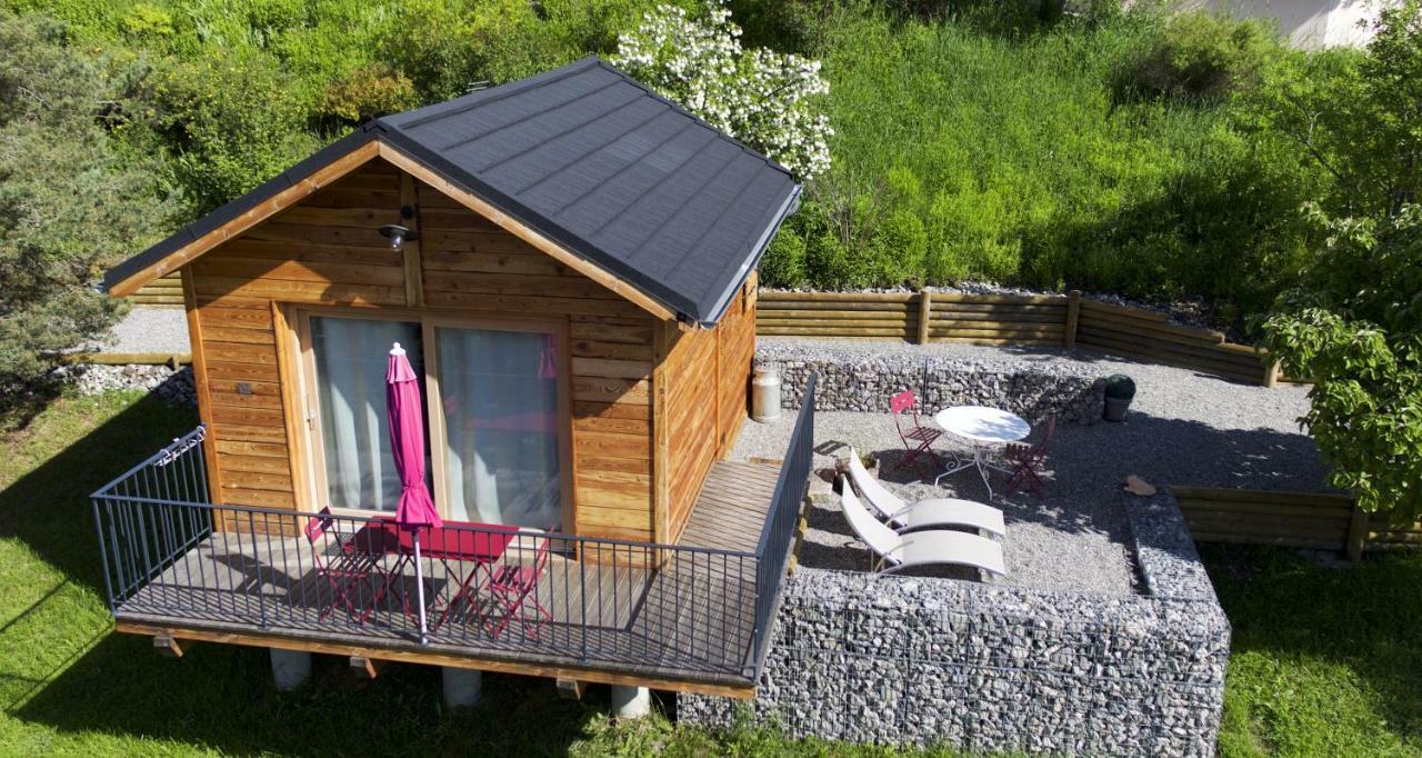 Clos Shambhala-Chalet D'Hotes Saint-Jean-Saint-Nicolas 外观 照片