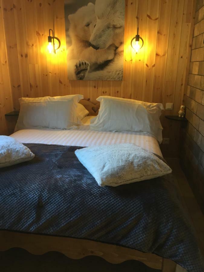 Clos Shambhala-Chalet D'Hotes Saint-Jean-Saint-Nicolas 外观 照片